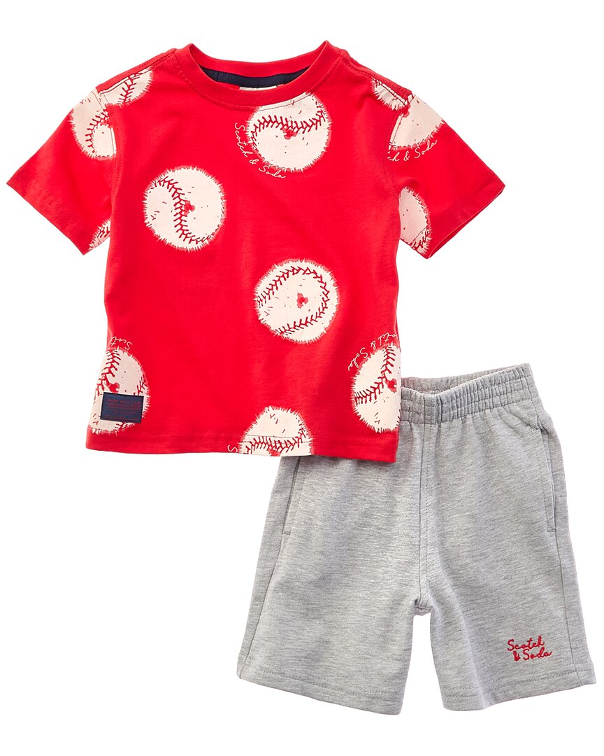 Scotch & Soda 2Pc T-Shirt & Short Set