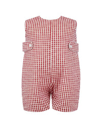 Carriage Boutique Check Romper