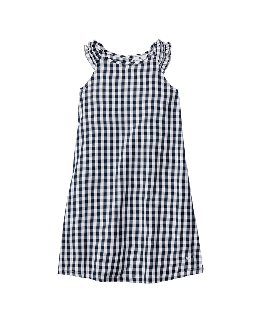Petite Plume Navy Gingham Amelie Nightgown