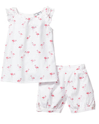 Petite Plume Flamingos Amelie Short Set