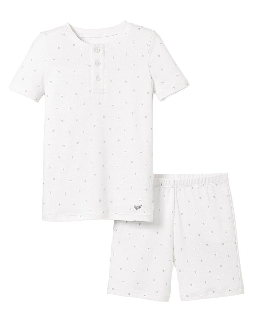 Petite Plume Grey Stars Tight Fit Short Set