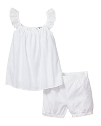 Petite Plume Girls Swiss Dots Short Set