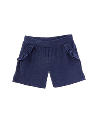 Chaser Cozy Knit Ruffle Short