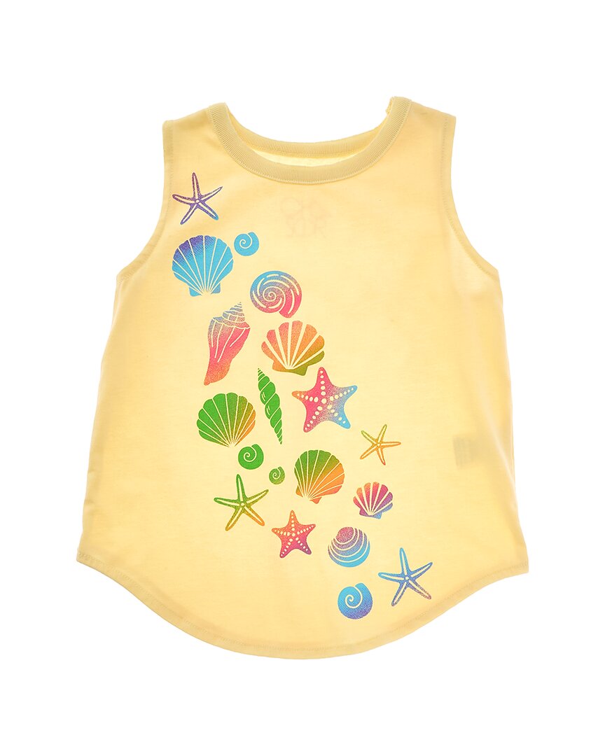 Chaser Rpet Vintage Jersey Shirttail Muscle Tank Top