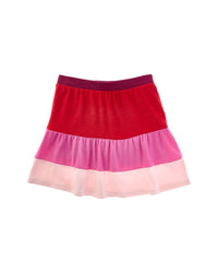 Chaser Rpet Cozy Knit Peplum Skort