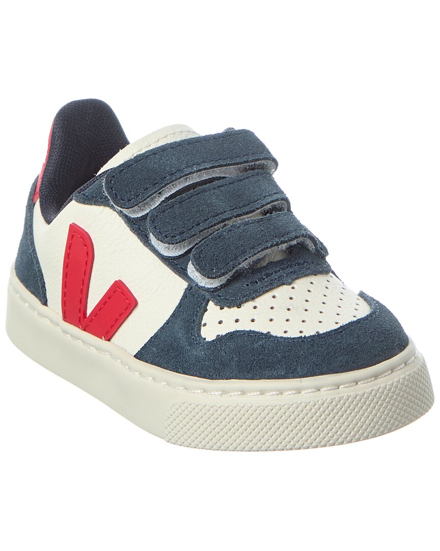 Veja Small V-10 Leather & Suede Sneaker