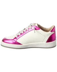 Shushop Paz Leather-Trim Sneaker