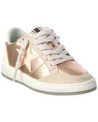 Shushop Paz Leather-Trim Sneaker