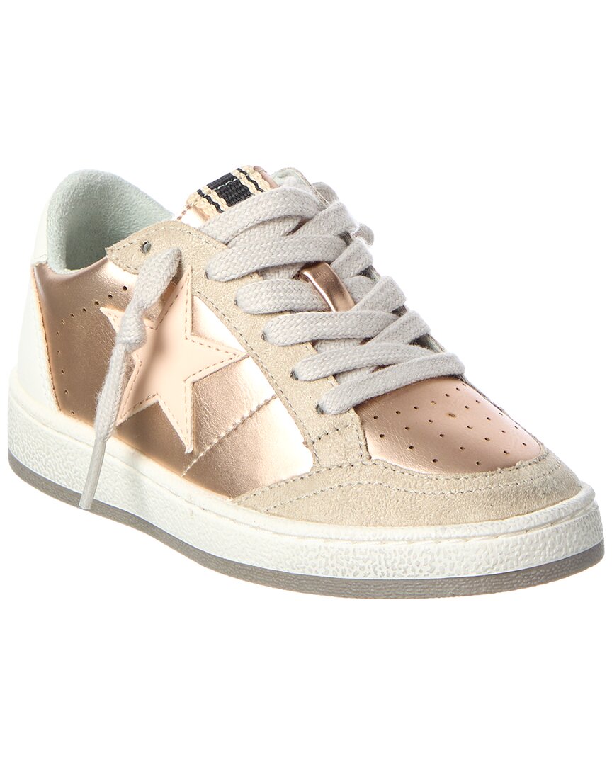 Shushop Paz Leather-Trim Sneaker