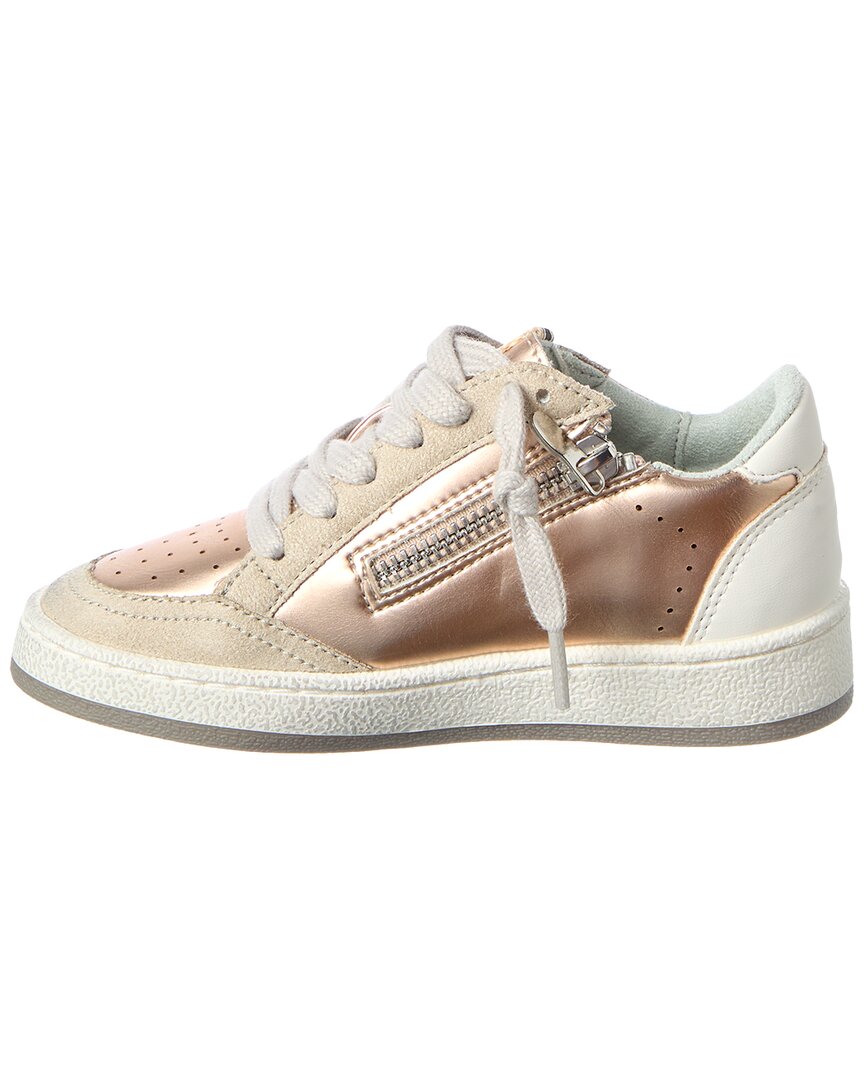Shushop Paz Leather-Trim Sneaker
