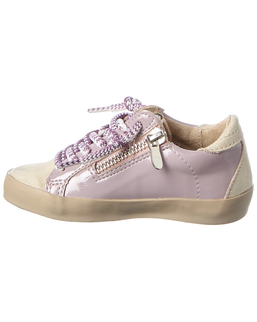 Shushop Paula Patent-Trim Sneaker