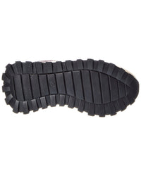 Shushop Phoebe Leather-Trim Sneaker