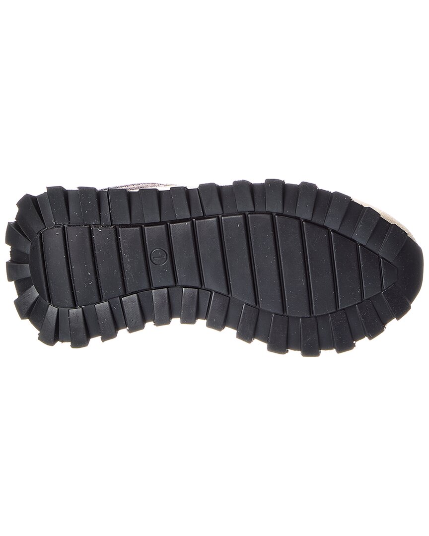 Shushop Phoebe Leather-Trim Sneaker