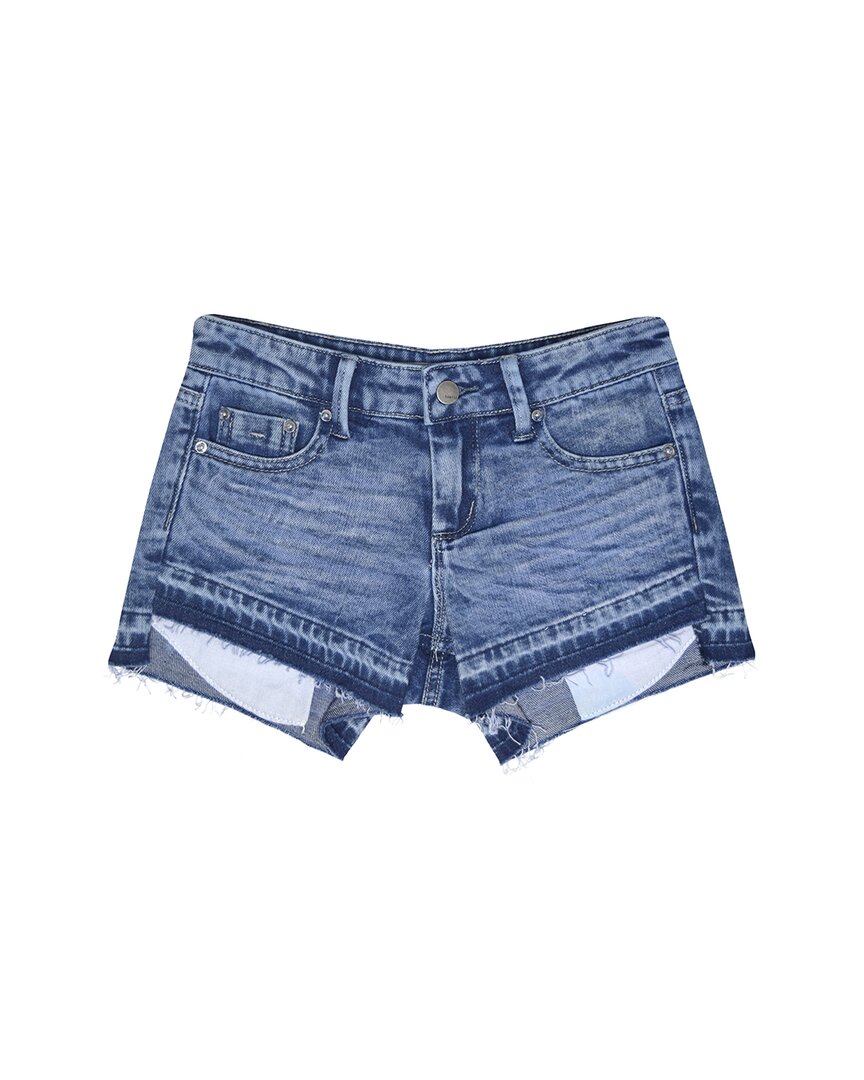 Tractr Jeans 5-Pocket Asymmetrical Hi-Low Short