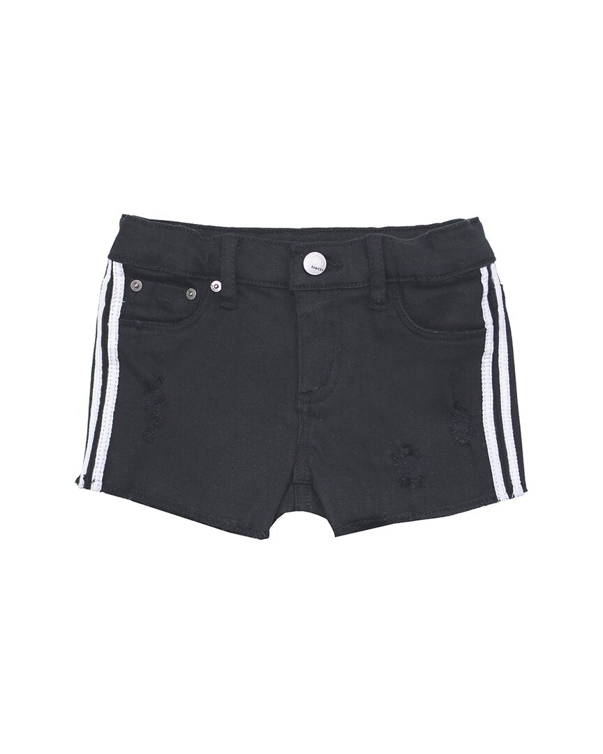 Tractr Jeans Brittany Short With Stripe Side Seam