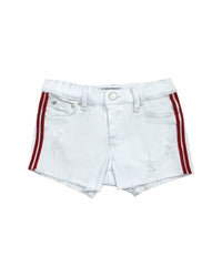 Tractr Jeans Brittany Short With Stripe Side Seam