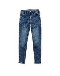Tractr Tractr Jeans Diane Basic Mid Rise Skinny Pant