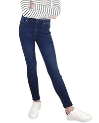 Tractr Jeans Diane Basic Mid-Rise Skinny Pant
