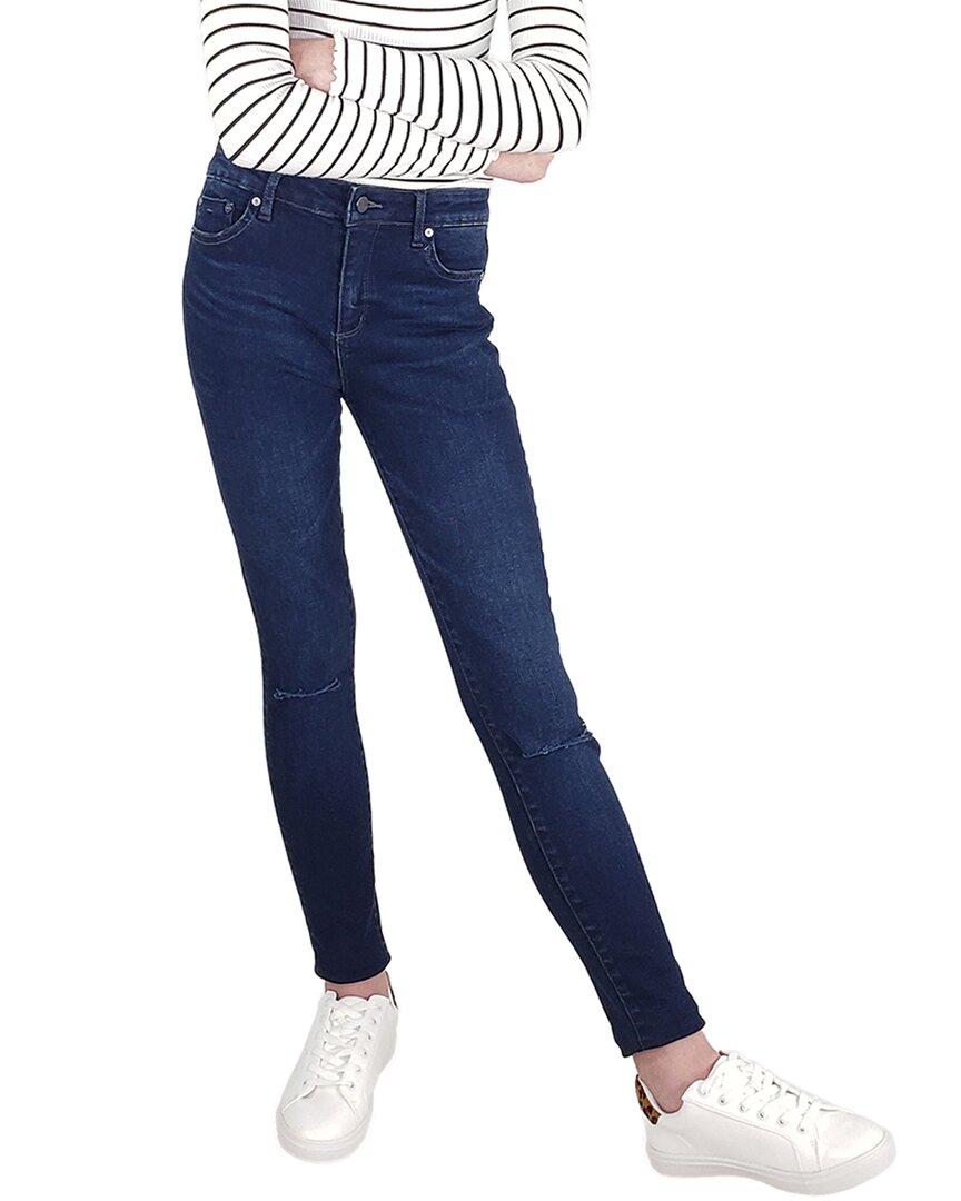 Tractr Jeans Diane Basic Mid-Rise Skinny Pant