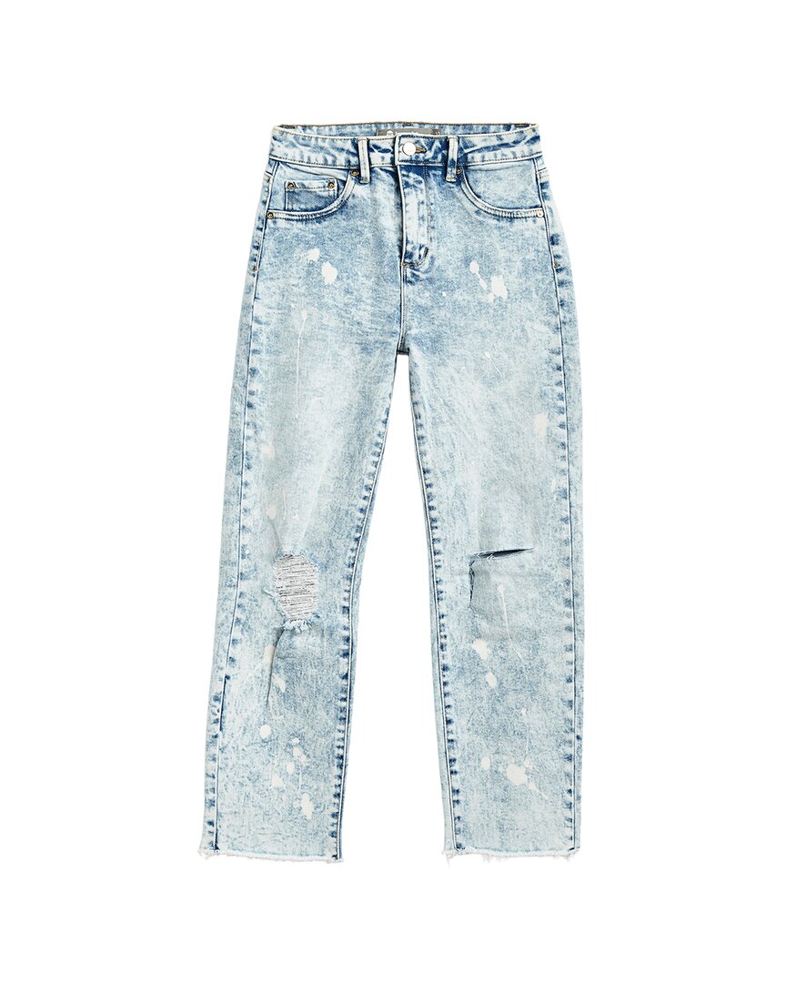 Tractr Jeans High Rise Slim Straight Pant