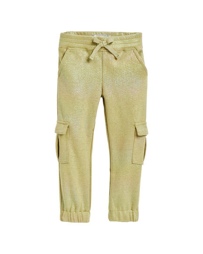 Tractr Jeans Iridescent Cargo Knit Jogger Pant