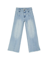 Tractr Jeans Welt Pocket Ankle Crop Trouser