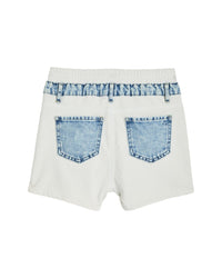 Tractr Jeans French Terry Denim Combo Short