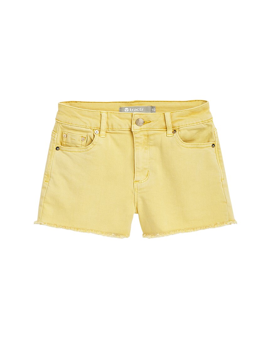 Tractr Jeans Brittany Fray Hem Short