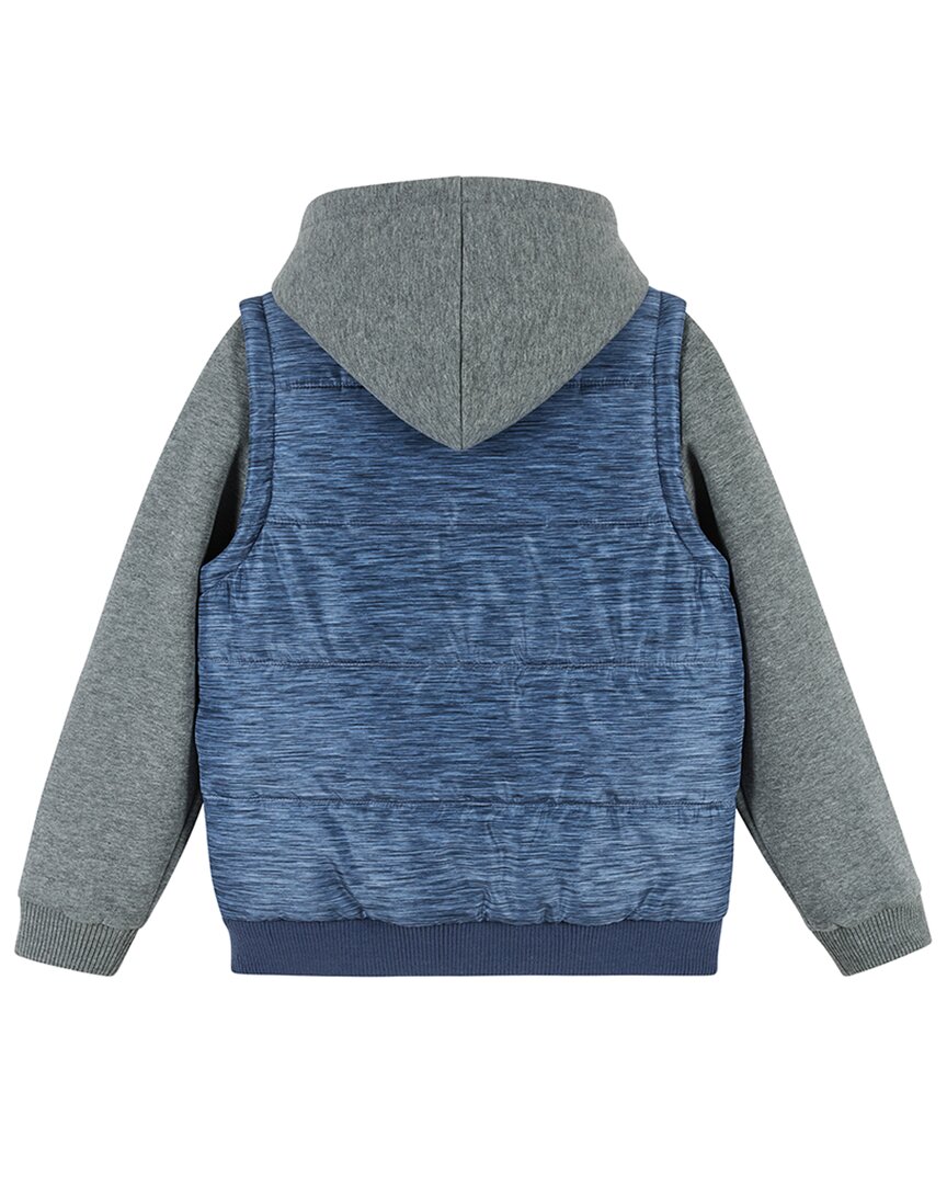 Andy & Evan Hoodie Vest Combo Jacket