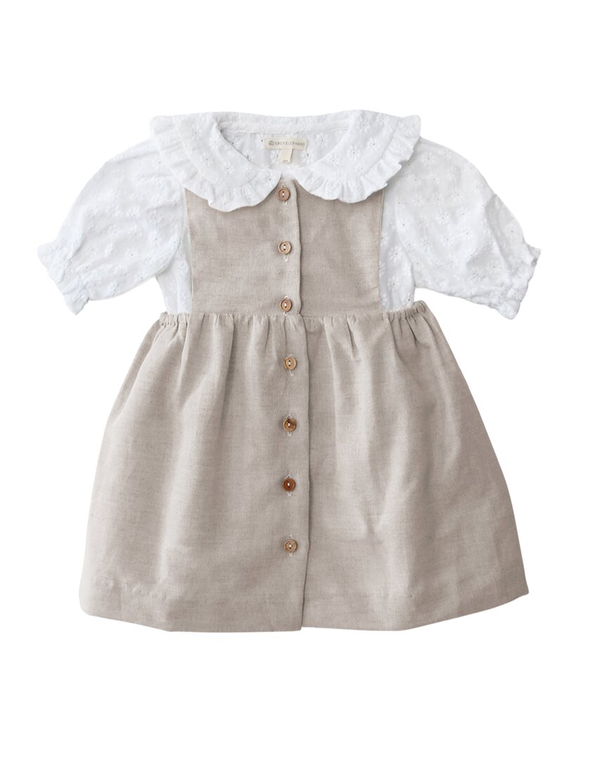 Grey Elephant Grey Elephant Valentina Linen-Blend Set