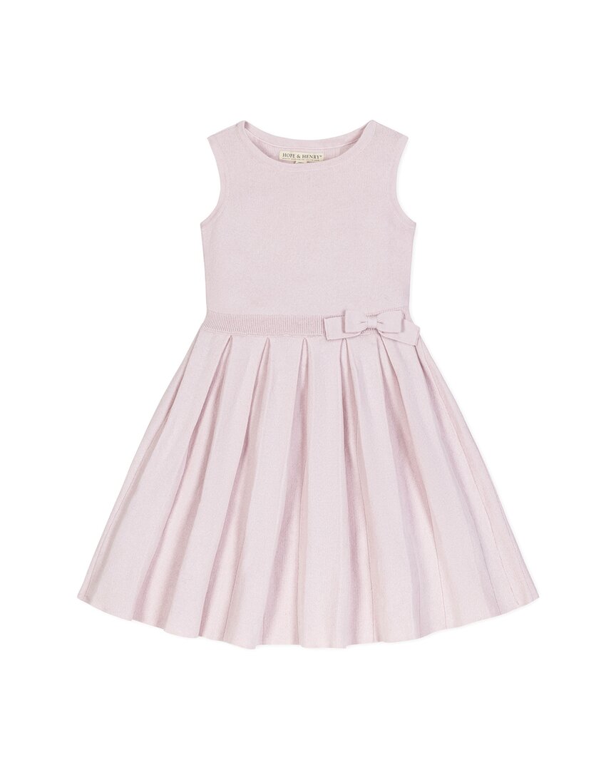 Hope & Henry Pleated Sweaterdress