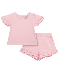 Habitual Habitual 2Pc Ruffle Short Set