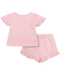 Habitual Habitual 2Pc Ruffle Short Set