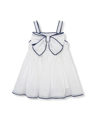 Habitual Piped Bow Front Dress