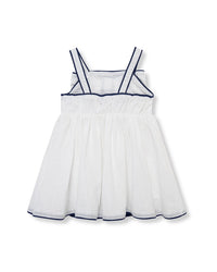 Habitual Piped Bow Front Dress
