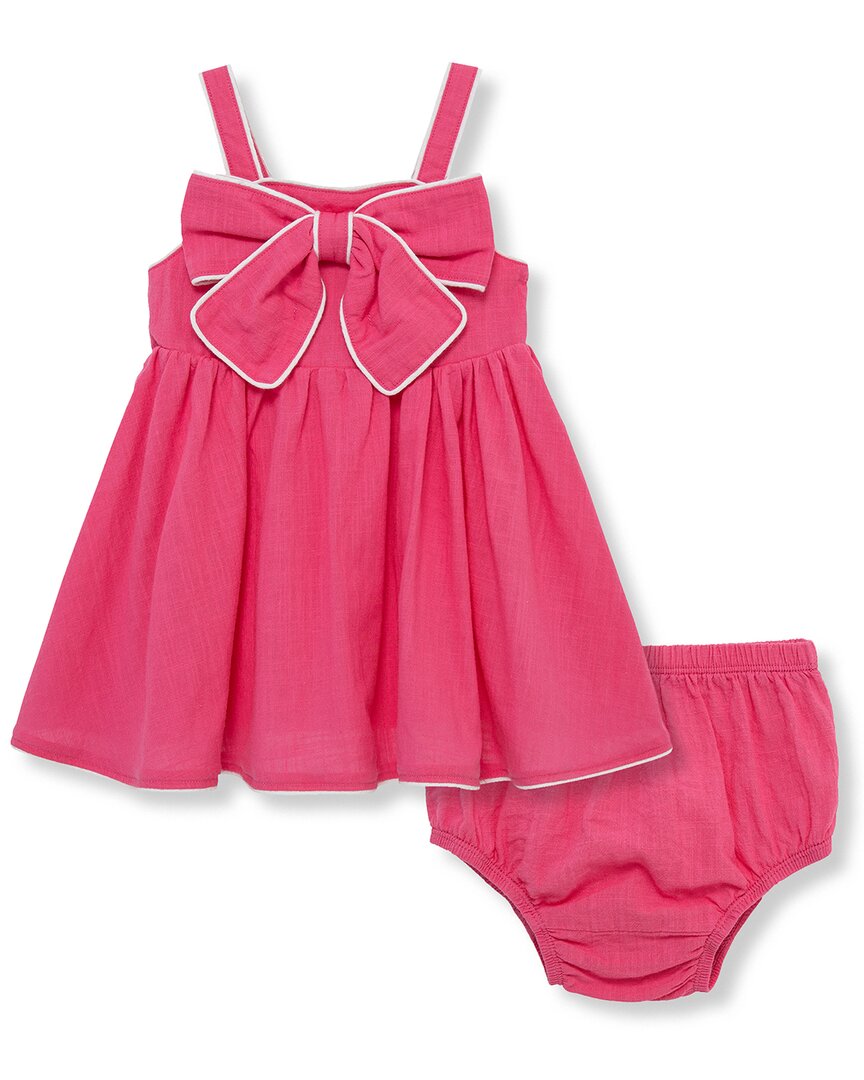 Habitual Piped Bow Front Dress