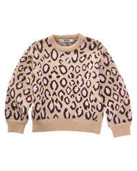 Badgley Mischka Badgley Mischka Leopard Sweater