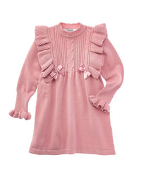 Badgley Mischka Badgley Mischka Ruffle Sweaterdress