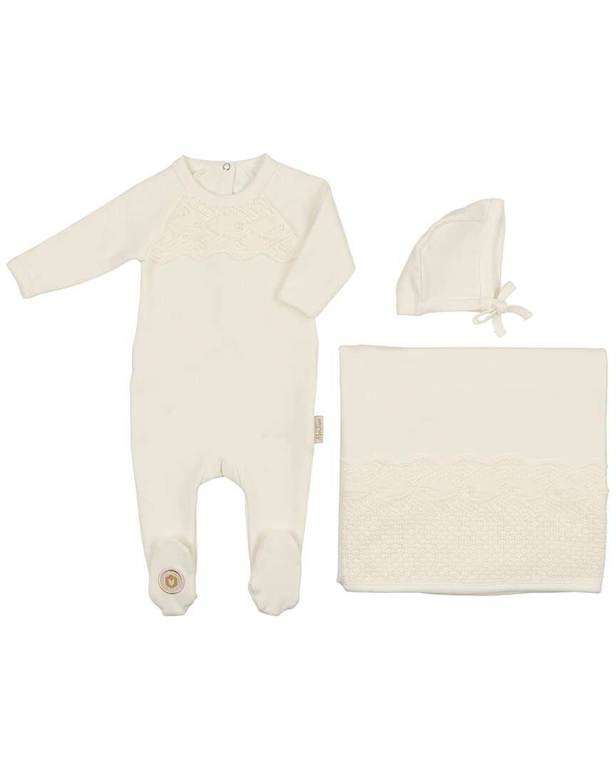 Mon Tresor Look Of Lace Layette Set
