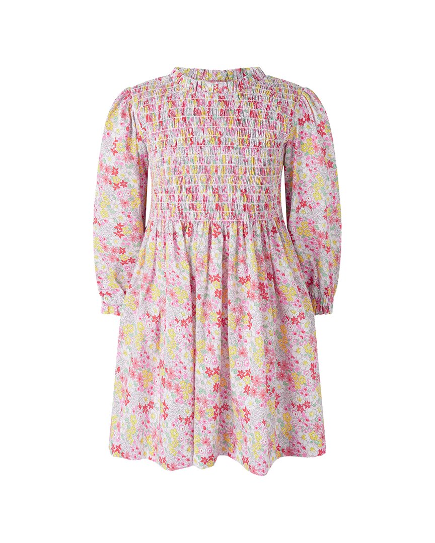 Rachel Riley Rachel Riley Ditsy Garden Ruched Dress