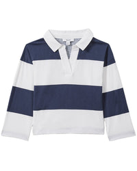 Reiss Abigail Stripe Rugby Shirt