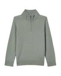 Reiss Blackhall Funnel 1/2-Zip Wool Pullover