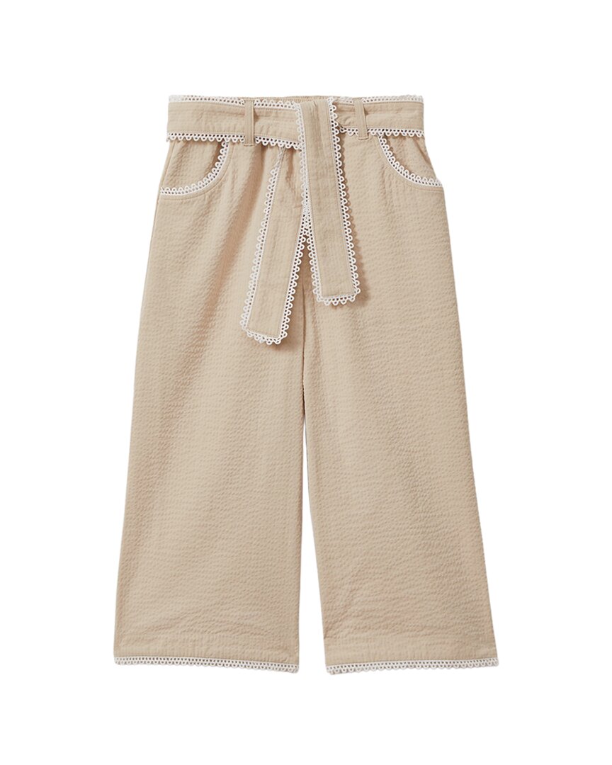 Reiss Emilie Lace Trim Trouser