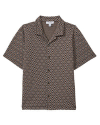 Reiss Grove Cuban Aztec Shirt