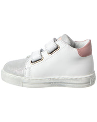 Naturino Falcotto Banit Glitter Leather & Suede Sneaker