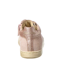 Naturino Falcotto Adam Glitter Leather & Suede Sneaker
