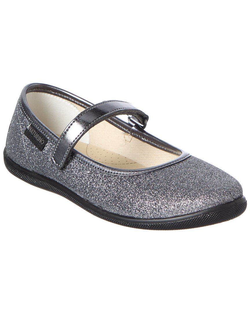 Naturino Pavia 2 Glitter Leather Flat