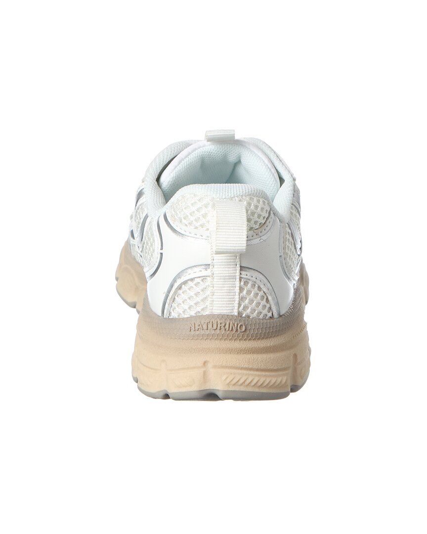 Naturino Wave Leather & Canvas Sneaker