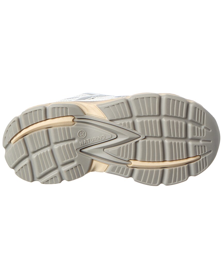Naturino Wave Leather & Canvas Sneaker