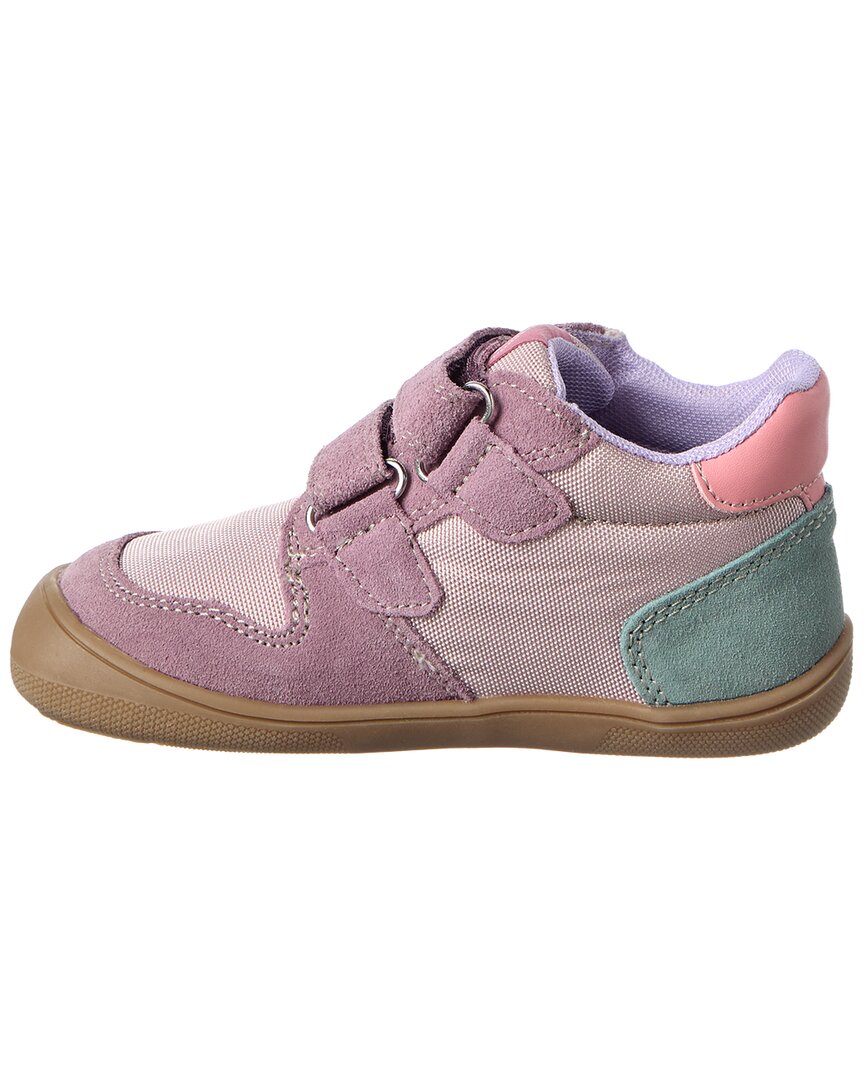 Naturino Barefoot Ondy Leather, Suede & Canvas Sneaker